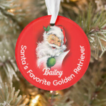 Santas Favoriete aangepaste gepersonaliseerde Hond