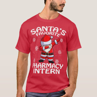 Santas Favoriete Apotheek Intern Kerstmis T-shirt