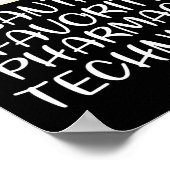 Santa's favoriete apotheek technicus matching fami poster (Hoek)