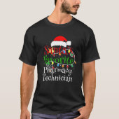 Santa's favoriete apothekertechnicus kerstSan T-shirt (Voorkant)