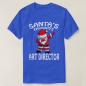 Santas Favoriete Art Director Kerst T-shirt (Design voorkant)