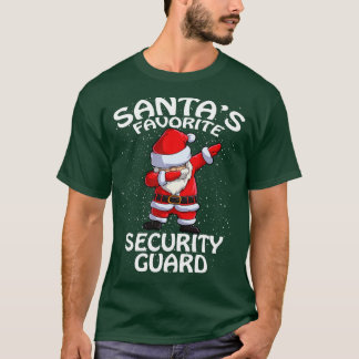 Santas Favoriete Beveiliger Kerstmis 1 T-shirt