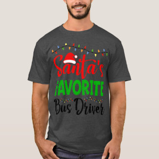 Santas Favoriete bus-driver T-shirt