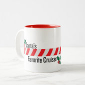 Santa's Favoriete Cruiser Mok (Voorkant links)