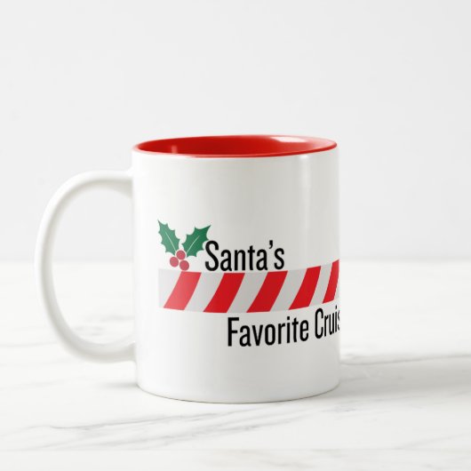 Santa's Favoriete Cruiser Mok (Links)