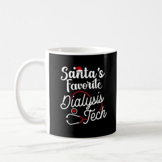 Santa's favoriete dialyse-technologie koffiemok (Links)
