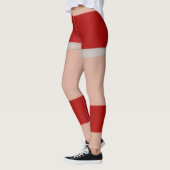 Santa's favoriete Elf-Leggings Leggings (Links)