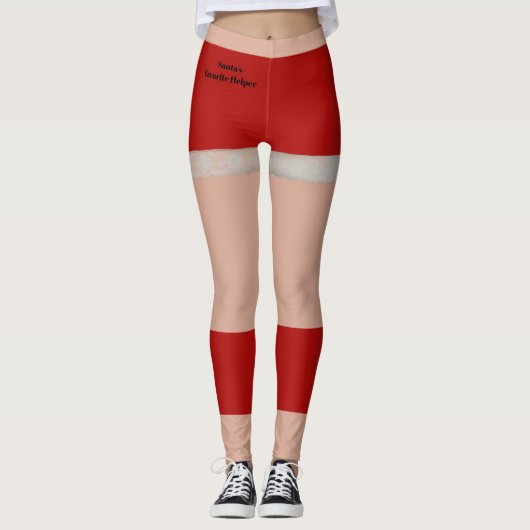 Santa's favoriete Elf-Leggings Leggings (Voorkant)