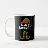 Santas Favoriete Elf Matching Family Kerstmis Koffiemok (Links)