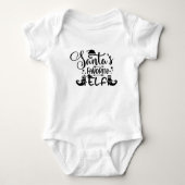 Santa's favoriete Elf Romper (Voorkant)