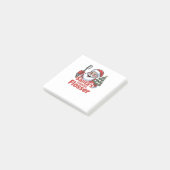 Santa's favoriete Flosser kerst tandarts Post-it® Notes (Schuin)