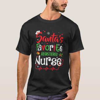 Santa's favoriete geregistreerde verpleegster Funn T-shirt