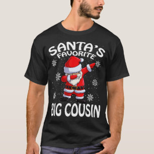 Santas Favoriete Grote Neef Kerstmis T-shirt