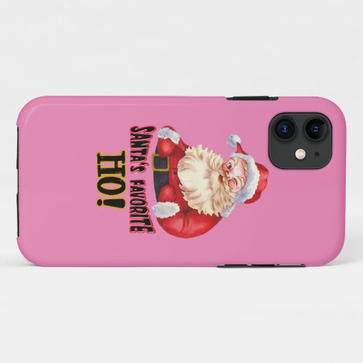 Santa's favoriete Ho Case-Mate iPhone Case (Achterkant (horizontaal))