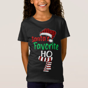 Santa's Favoriete Ho Funny Kerstkerstkerstkerstker T-shirt