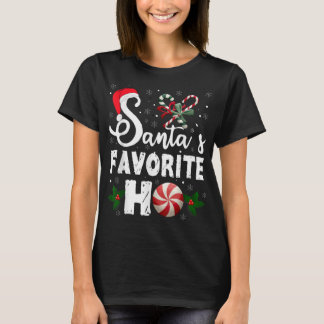 Santa's favoriete Ho Funny kerstMannen Vrouwen Hol T-shirt