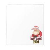 Santa's favoriete Ho Notitieblok (Voorkant)