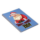 Santa's favoriete Ho Notitieboek (Rechterzijde)