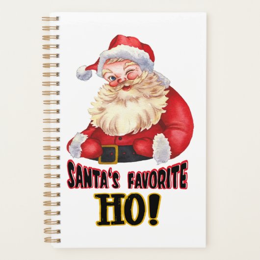 Santa's favoriete Ho Planner (Voorkant)
