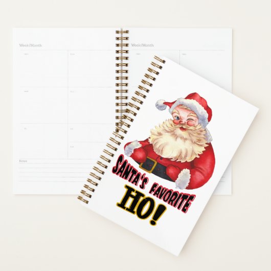 Santa's favoriete Ho Planner (Display)