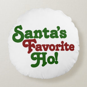 Santas favoriete ho rond kussen