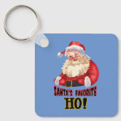 Santa's favoriete Ho Sleutelhanger (Voorkant)