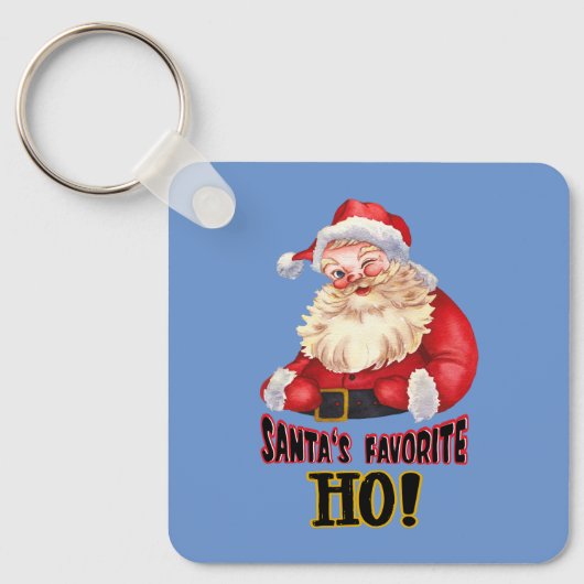 Santa's favoriete Ho Sleutelhanger (Voorkant)