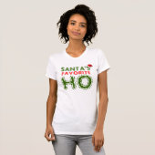 Santas Favoriete HO-T - shirts (Voorkant volledig)