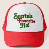 Santas favoriete ho trucker pet (Voorkant)