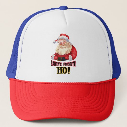 Santa's favoriete Ho Trucker Pet (Voorkant)