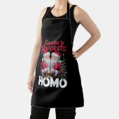 Santas Favoriete Homo Gay Kerstmis LGBTQ Pride Schort (Insitu)