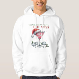 Santa's Favoriete Hot Mess Hoodie