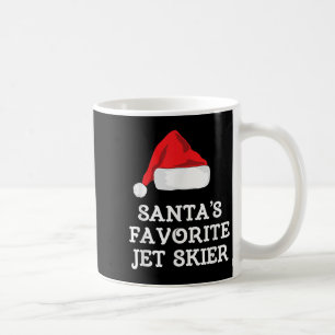 Santas Favoriete Jetskiër Kerstmis Xmas Skien Ski Koffiemok