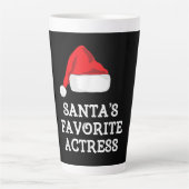Santas Favoriete kerstactrice Actress Latte Mok (Voorkant)