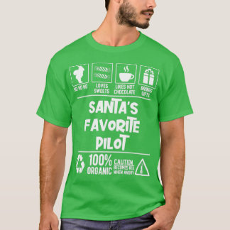 Santas Favoriete Kerstmis HO HO T-shirt