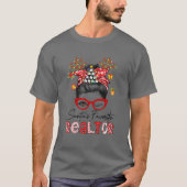 Santa's favoriete kerstrector Bun R T-shirt (Voorkant)