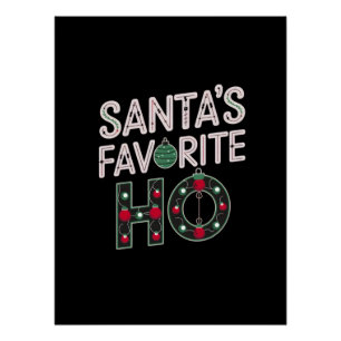 Santa's favoriete manier om digitale kunst te ontw perfect poster