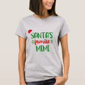 Santas Favoriete Mimi T-shirt (Voorkant)