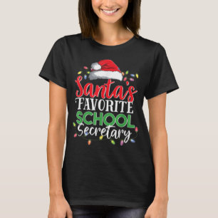 Santa's favoriete minister voor Kerstmis T-shirt