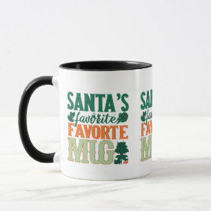 Santa's Favoriete Mok - Feestelijke 11 oz Combo Mo