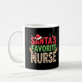 Santa's Favoriete Nurse Kerstvakantie Mok