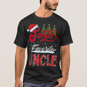 Santa's favoriete Oom Familie Matching Group Chris T-shirt