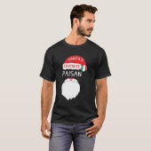 Santa's favoriete Paisan Grappige Italiaanse Pride T-shirt (Voorkant volledig)