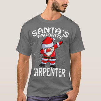 Santas Favoriete penter Kerstmis T-shirt