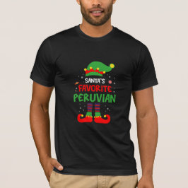 Santa's favoriete Peruaanse kerst T-shirt