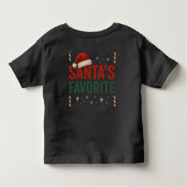 Santa's favoriete peuter top (Achterkant)