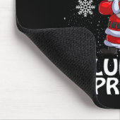 Santa's Favoriete Plumber Apprentice Kerstmis Muismat (Hoek)