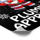 Santa's Favoriete Plumber Apprentice Kerstmis Poster (Hoek)