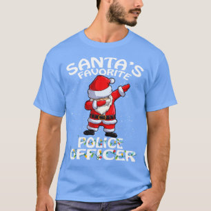 Santas Favoriete politieagent Kerstmis 1 T-shirt