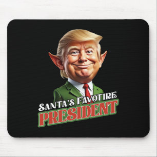 Santa's Favoriete President Donald Trump Elf Chris Muismat